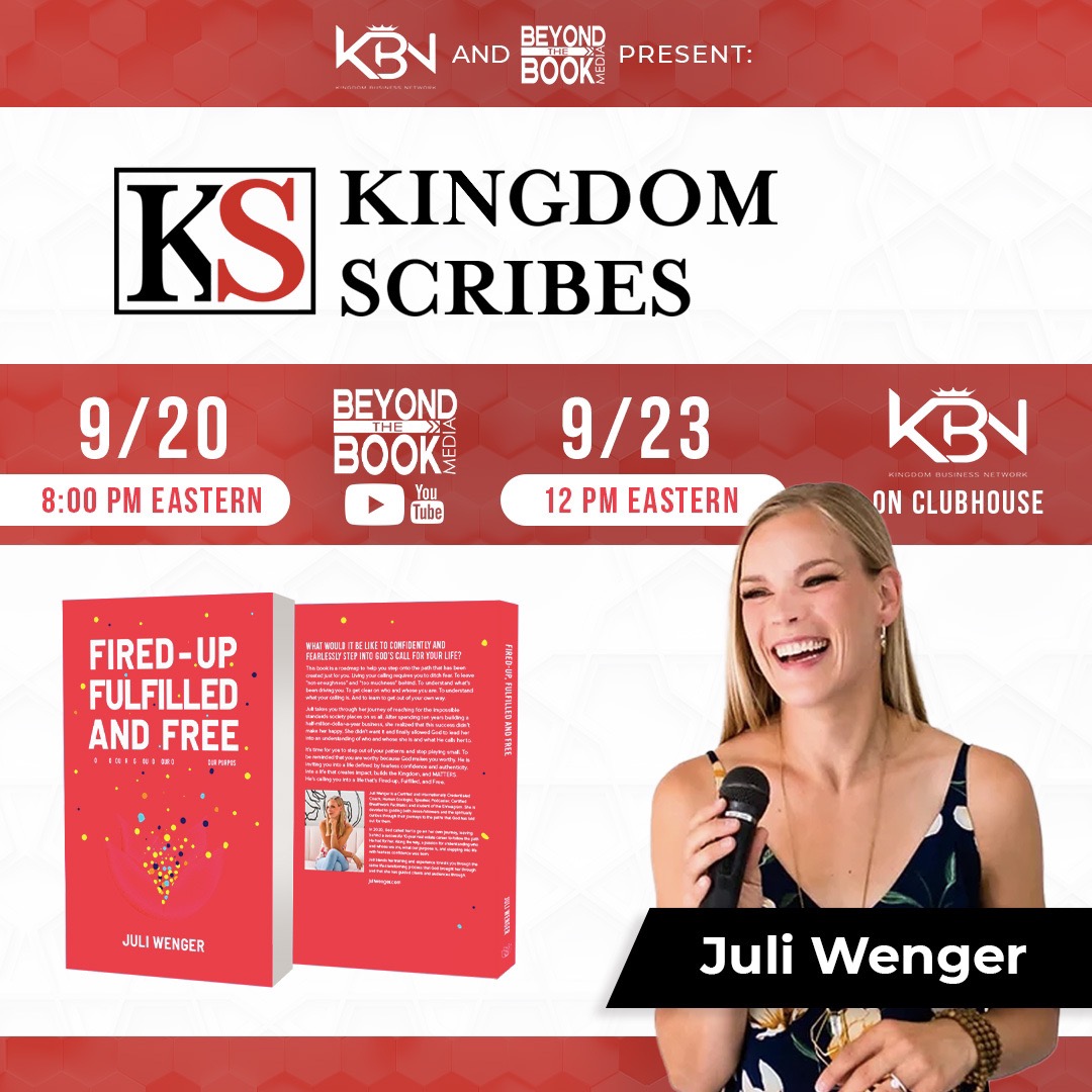 Read more about the article Kingdom Scribes Author Spotlight Juli Wenger