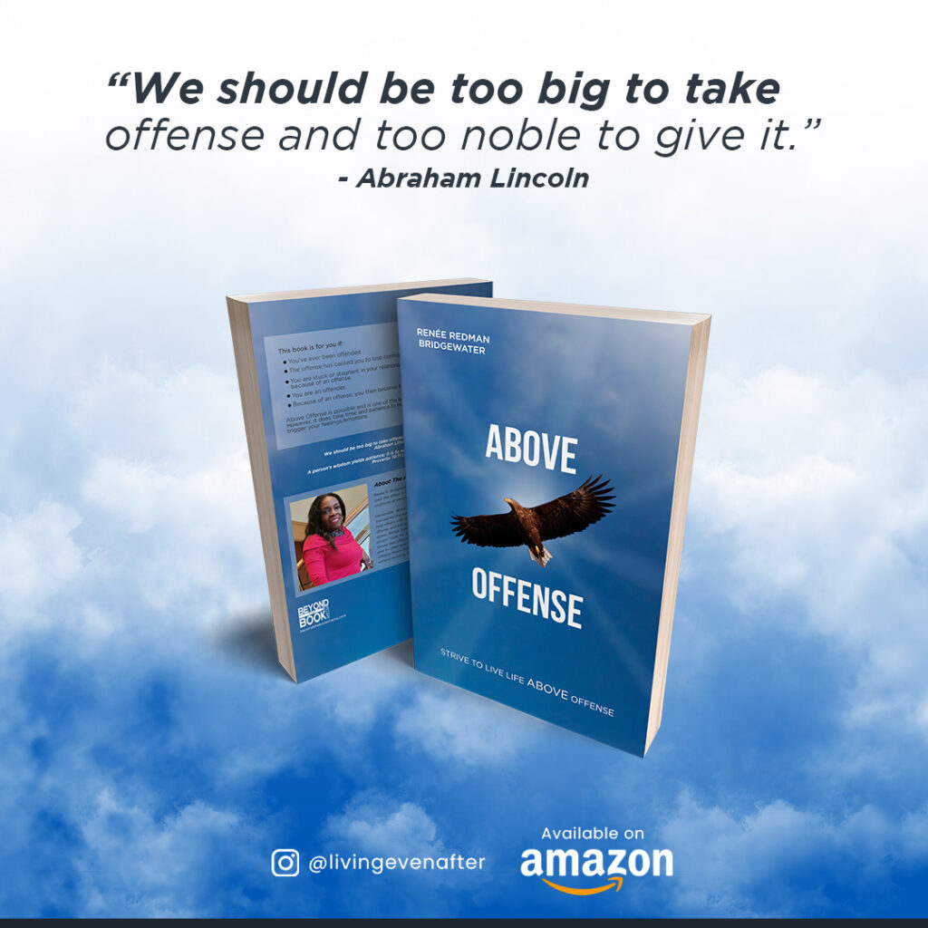 Renee Bridgewater author of  "Above Offense"